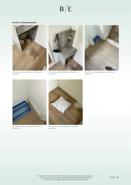 Foto's vaststellingen